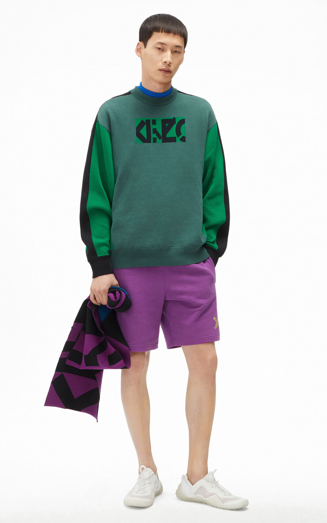 Kenzo Sport Jerseys Hombre Verde Oscuro | 4397850-AL